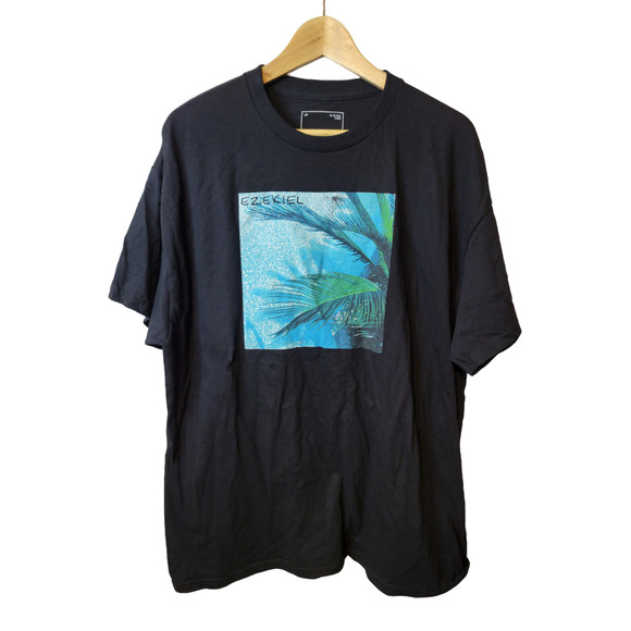 Ezekiel Premium Black Palm Tree Graphic Short Sleeve Men's T-shirt Size XL - Picture 1 of 4